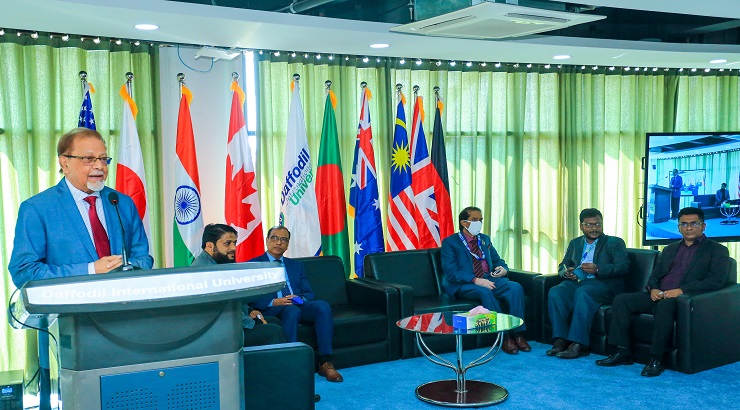 ড্যাফোডিল ইউনিভার্সিটিতে দিনব্যাপী ‘সাইবার নিরাপত্তা সচেতনতা দিবস’ উদযাপন