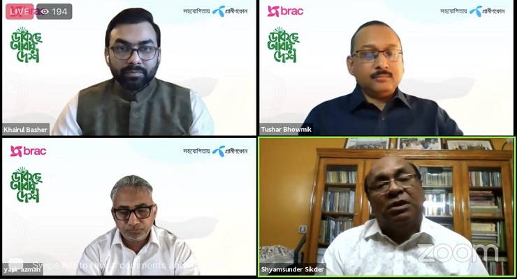 কোভিডে ক্ষতিগ্রস্ত ৮৩ হাজার পরিবারের পাশে গ্রামীণফোন ও ব্র্যাক