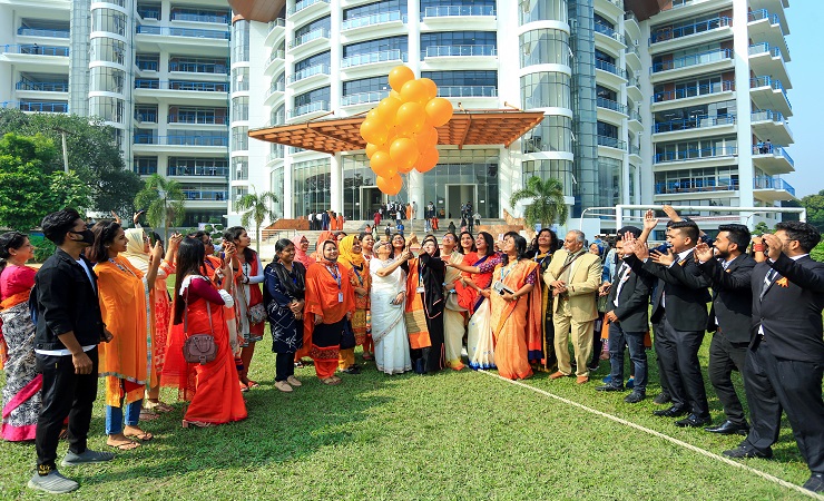 ড্যাফোডিল ইউনিভার্সিটিতে ‘নারীর প্রতি সহিংসতা নির্মূল’ সেমিনার