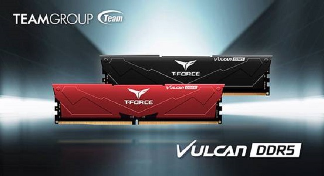 TEAMGROUP Announces T-FORCE VULCAN DDR5 GAMING MEMORY