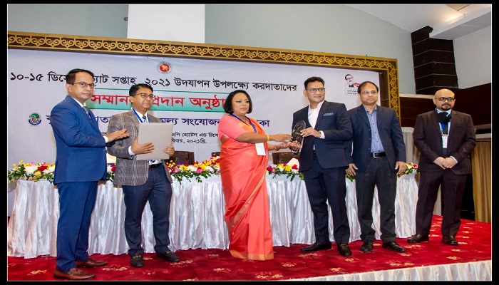 ‘মোস্ট কমপ্লায়েন্ট কোম্পানি ইন ভ্যাট অপারেশনস’ পুরস্কার পেলো বার্জার