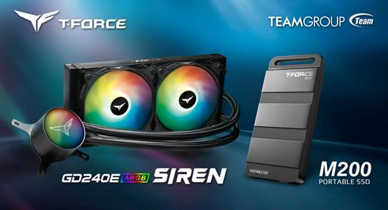 TEAMGROUP Launches the Upgraded SIREN GD240E AIO ARGB CPU Liquid Cooler