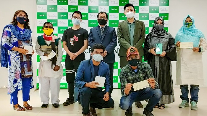 বাস্তবের নায়কদের সম্মানিত করল অপো