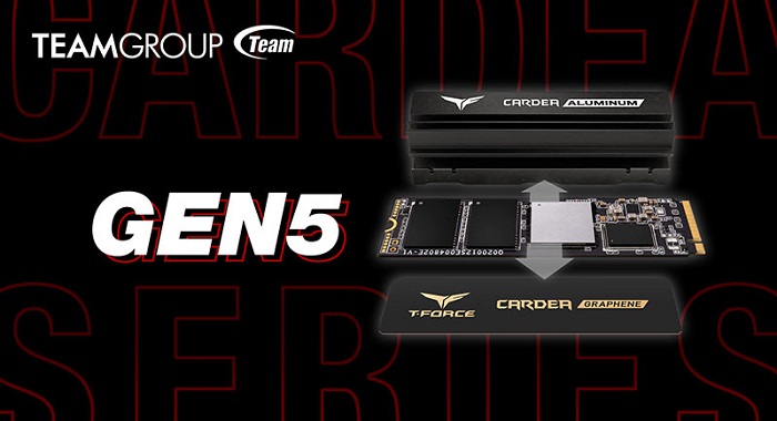 TEAMGROUP T-FORCE Debuts the Latest PCIe Gen5 SSD