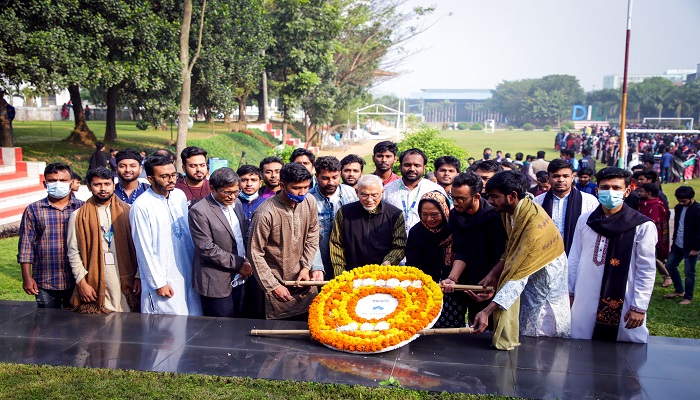 ড্যাফোডিল বিশ্ববিদ্যালয়ে শহীদ দিবস ও আন্তর্জাতিক মাতৃভাষা দিবস পালিত