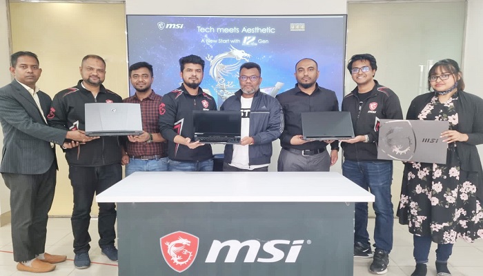এমএসআই ১২ প্রজন্মের ল্যাপটপ উন্মোচন করল ইউসিসি
