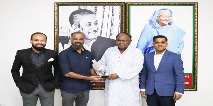 বাণিজ্যমন্ত্রীর সাথে বেসিস নেতৃবৃন্দের বৈঠক