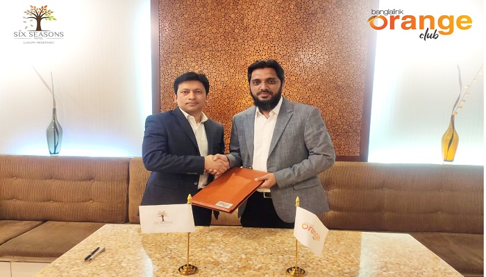 বাংলালিংক ও সিক্স সিজনস হোটেল-এর মাঝে চুক্তি স্বাক্ষর