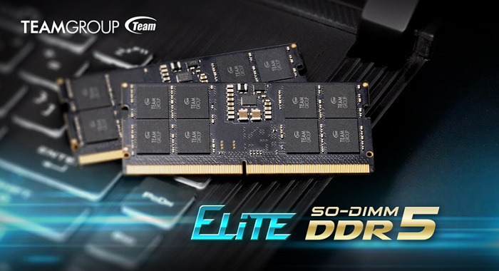TEAMGROUP Releases ELITE SO-DIMM DDR5 Memory