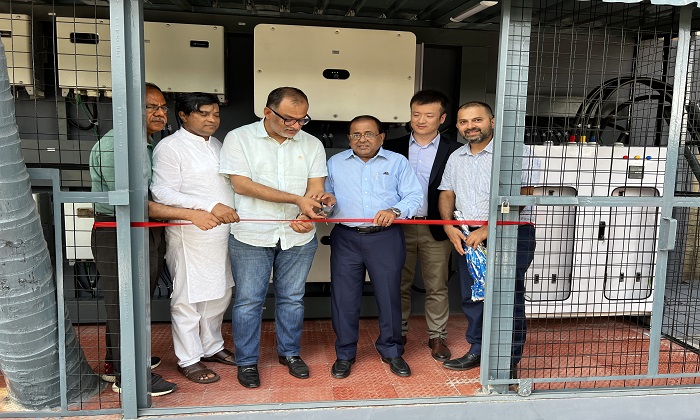 আকিজ গ্রুপের রুফটপ সোলার প্ল্যান্ট হুয়াওয়ের প্রযুক্তি