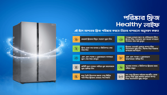 এই ঈদে আপনার ফ্রিজ থাকুক পরিষ্কার ও স্বাস্থ্যকর