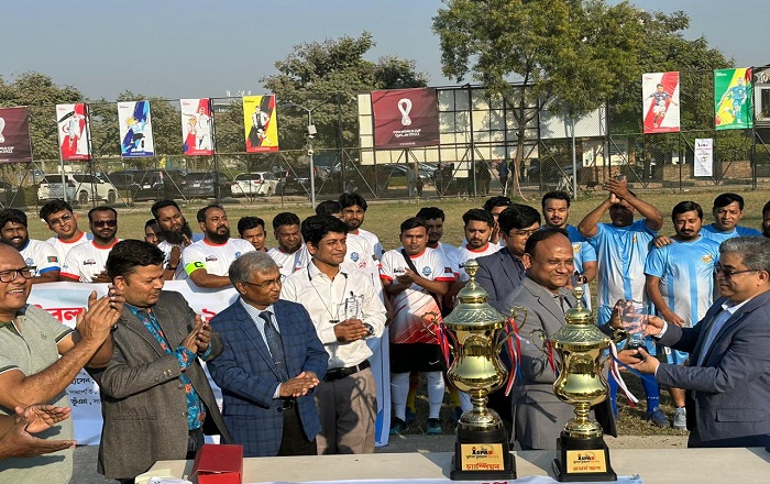 আইএসপিএবি আয়োজিত ফুটবল টুর্নামেন্ট ২০২২ এর শুভ উদ্বোধন