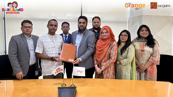 বাংলালিংক ও বাবুল্যান্ড লিমিটেড-এর চুক্তি স্বাক্ষর