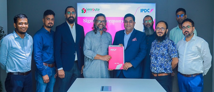 আইপিডিসি ও এনরুট গ্রিনারিজের মধ্যে চুক্তি