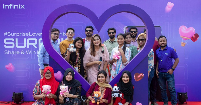 ভালোবাসা দিবসে সম্পর্কের বন্ধন দৃঢ় করছে ইনফিনিক্স