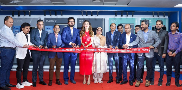 ওয়ালটনের এআই, আইওটিসহ অত্যাধুনিক ফিচার  সমৃদ্ধ নতুন মডেলের স্মার্ট ফ্রিজ উন্মোচন