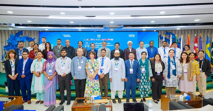ড্যাফোডিল ইউনিভার্সিটিতে এশিয়া-প্যাসিফিক ফ্যাকাল্টি ডেভেলপমেন্ট প্রোগ্রাম ২০২৫