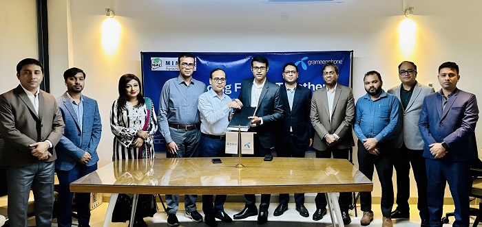 কৃষি ও ঔষধ শিল্পে দক্ষতা বৃদ্ধির জন্য একসাথে কাজ করবে গ্রামীণফোন