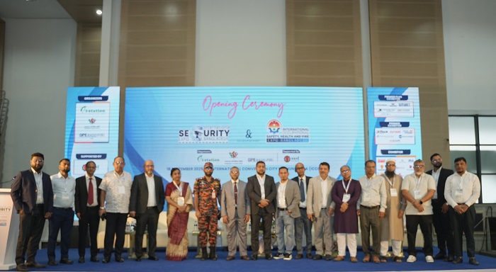 ইন্টারন্যাশনাল সিকিউরিটি অ্যান্ড সেফটি এক্সপো-২০২৫ শুরু
